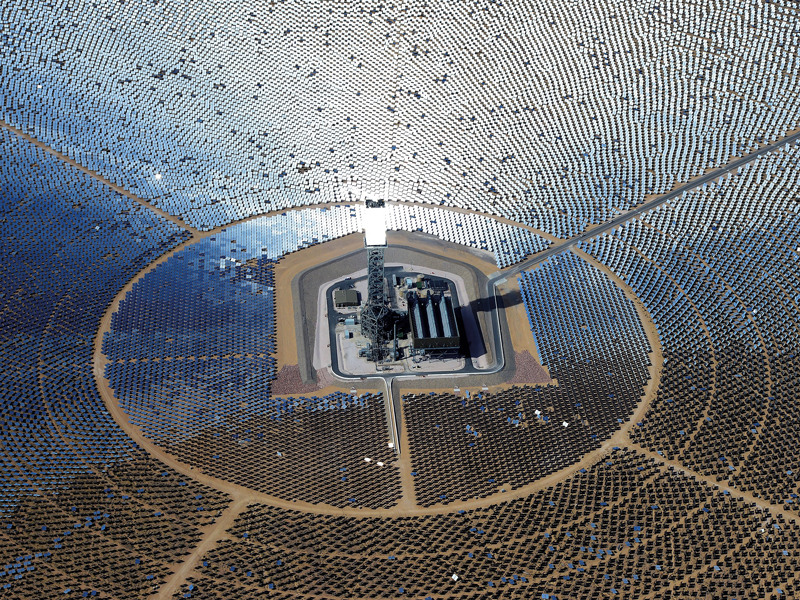 Ivanpah solar plant